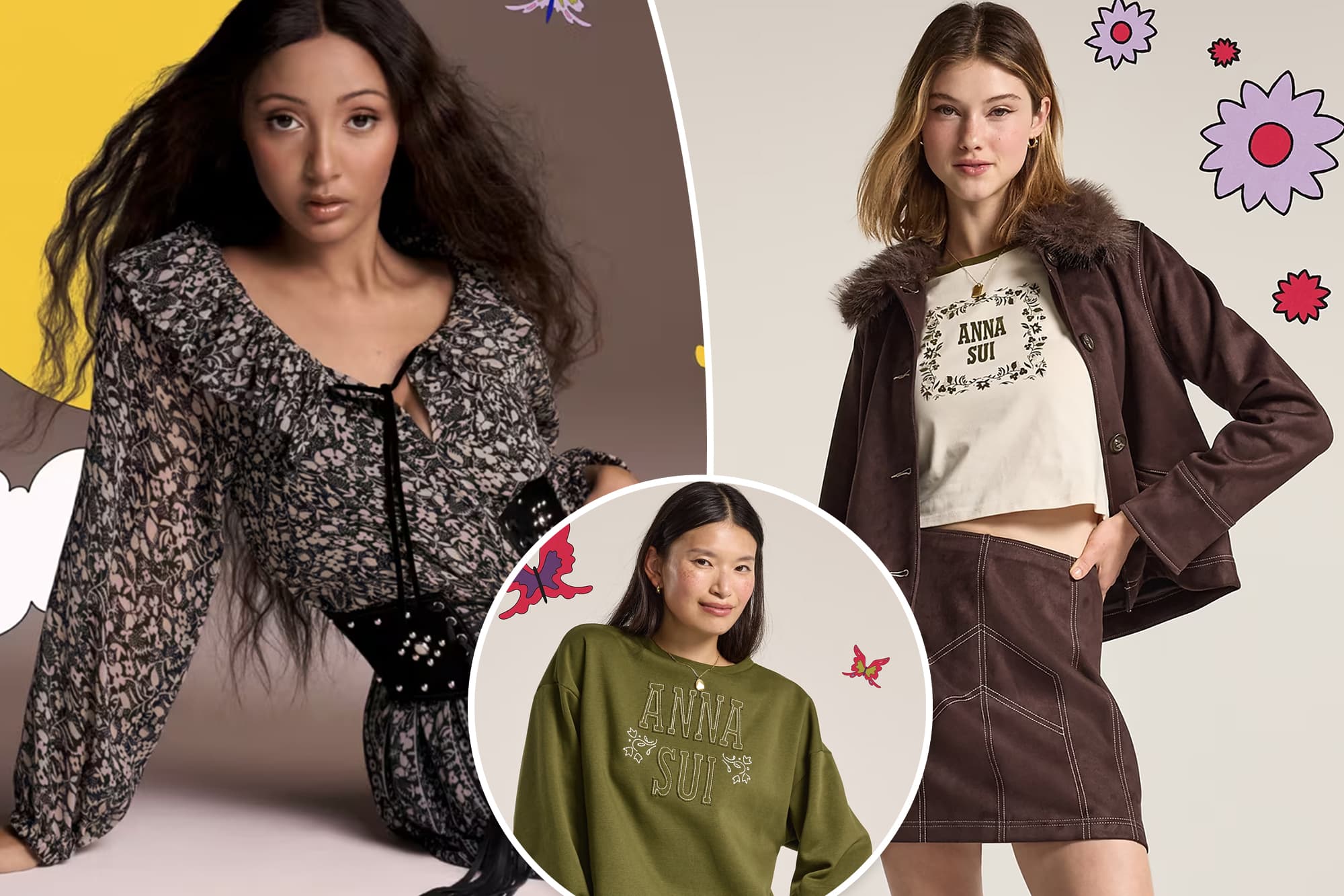 Anna Sui Collaborates with Old Navy for Affordable Fashion Line
