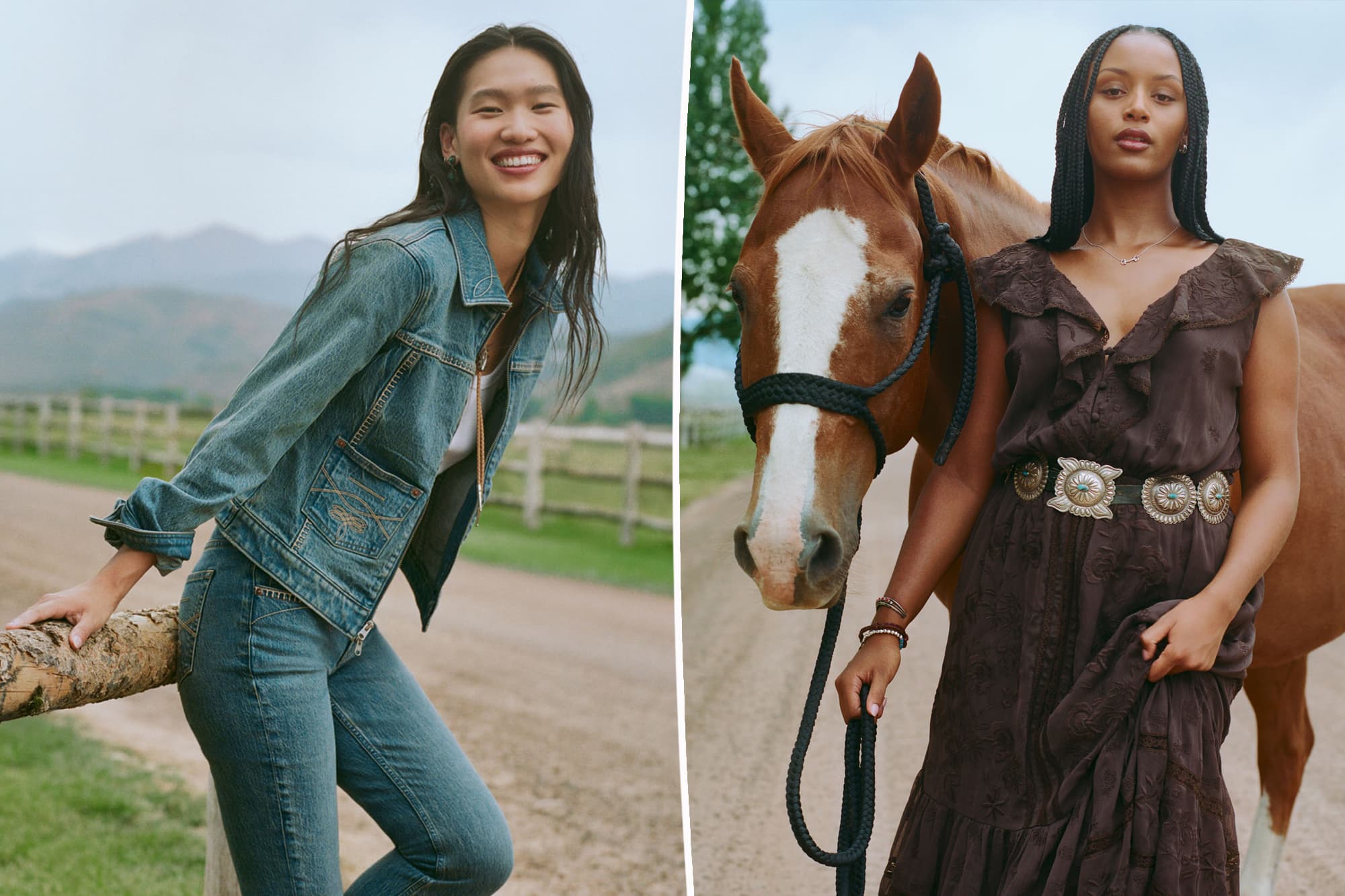 ABERCROMBIE AND KEMO SABE ROPING IN STYLE WITH WESTERN CHIC LINE!
