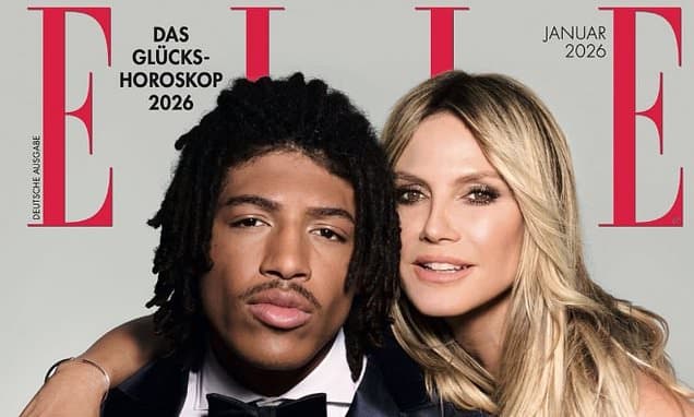 Heidi Klum and Son Henry Steal the Spotlight on ELLE Germany Cover
