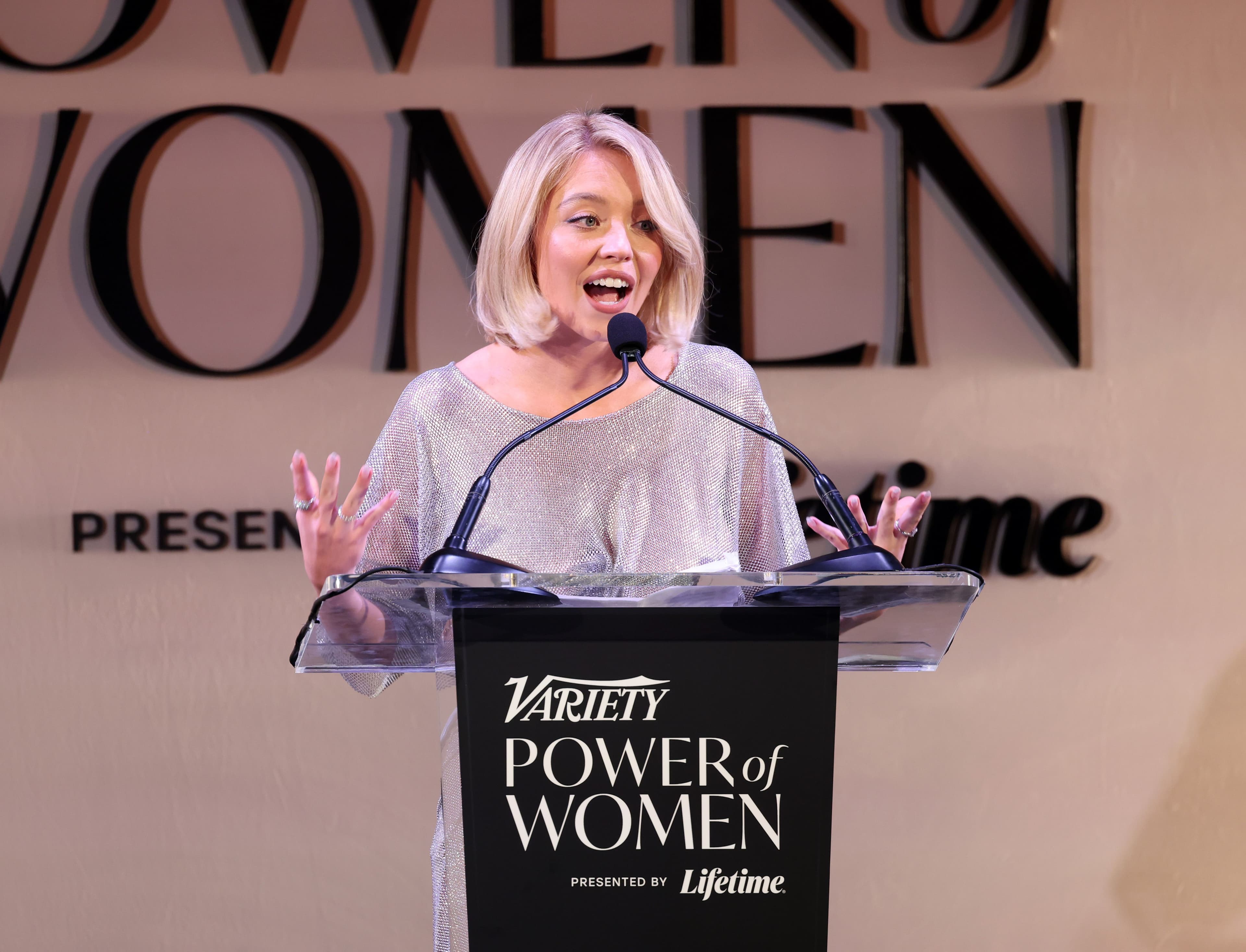 Sydney Sweeney's Sheer Dress Sparks Outrage at Empowerment Event