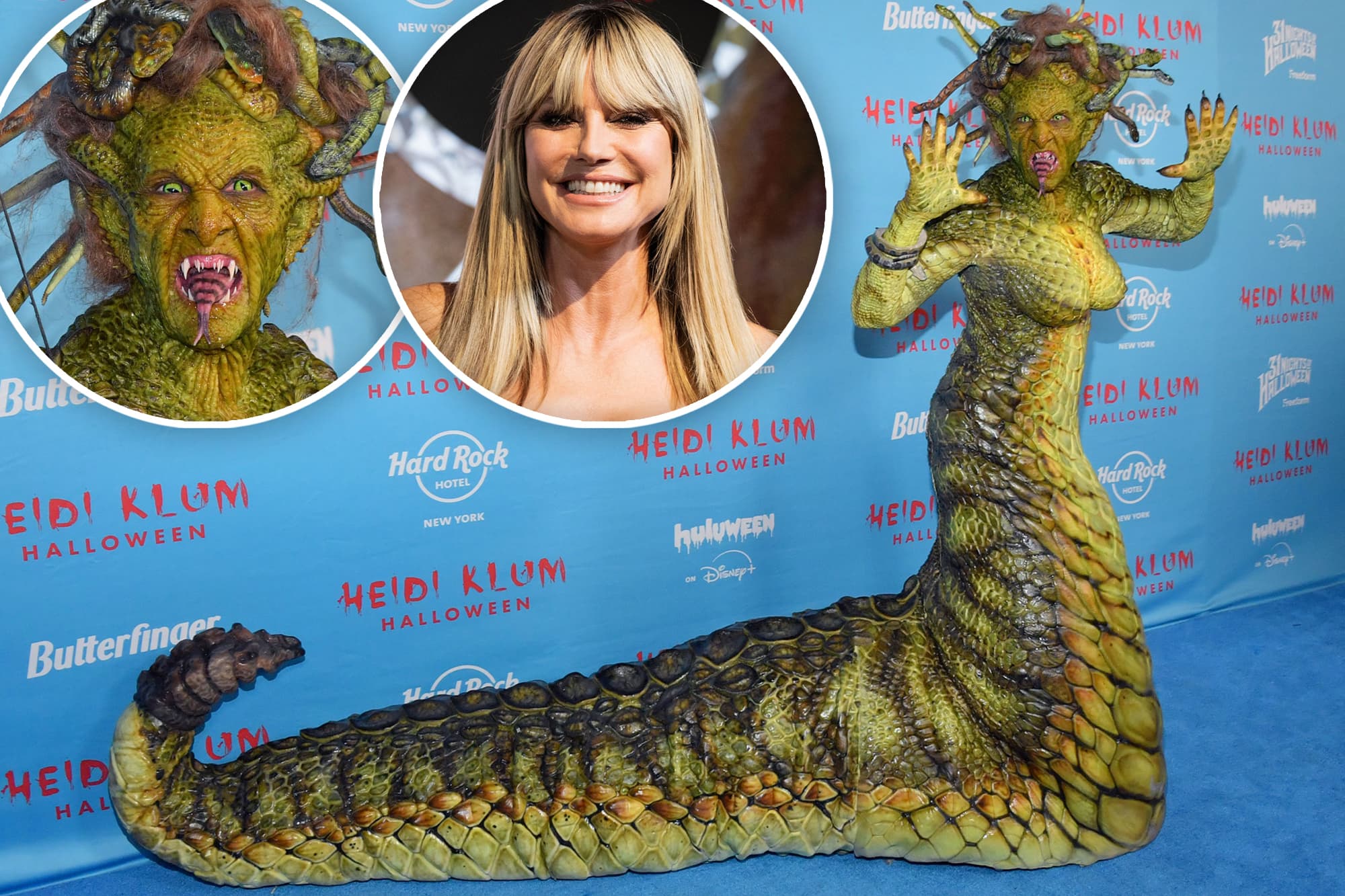 HEIDI KLUM SERVES MEDUSA REALNESS AT HALLOWEEN 2025! 🔥👀