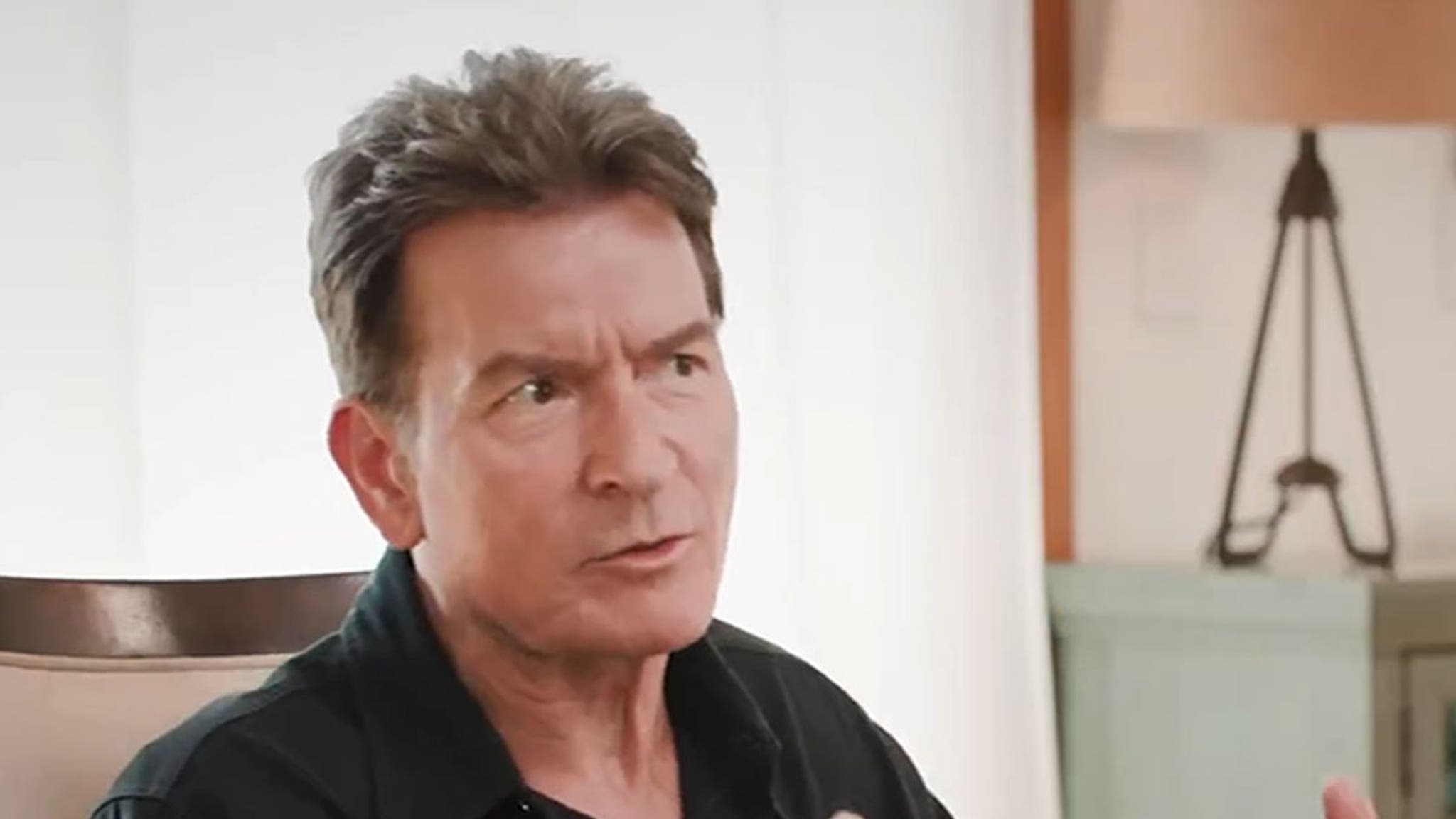Charlie Sheen Sets the Record Straight on His Encounters with Men