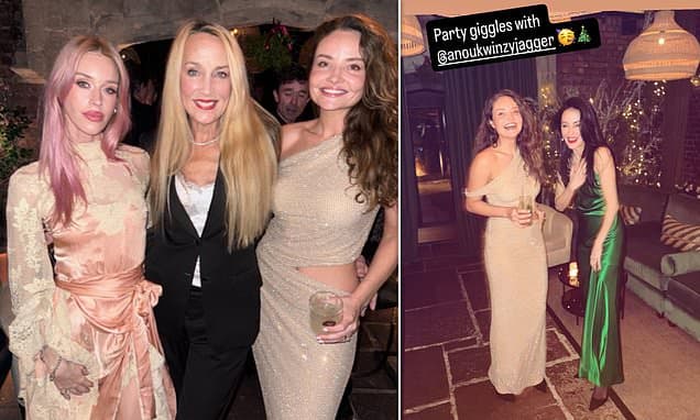 MICK JAGGER'S HOLIDAY BASH: Fiancée, Ex-Wife, and a Star-Studded Celebration!
