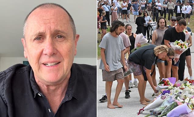 Larry Emdur BREAKS DOWN: Emotional Tribute to Bondi Beach Attack Victims