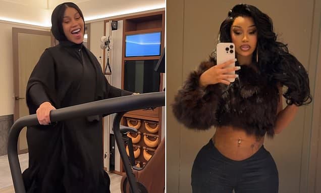 Cardi B: From Diapers to Deadlifts, Just a Month Post-Baby!