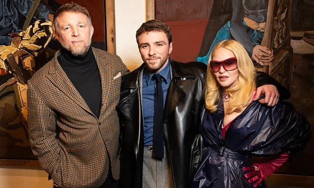 Rocco Ritchie Shares Reunion Photo of Madonna and Guy Ritchie at Art Exhibition