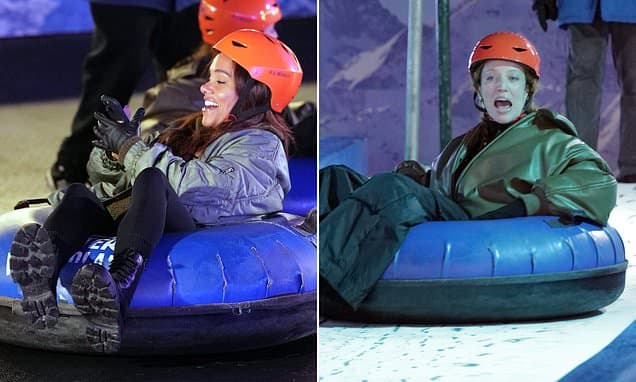 ALEX SCOTT AND JESS GLYNNE: WINTER WONDERLAND DATE NIGHT GOALS!