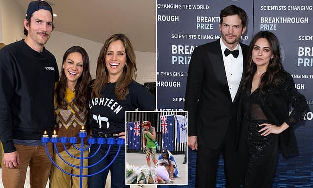 Ashton Kutcher and Mila Kunis Discuss Their Jewish Faith and the Significance of Hanukkah
