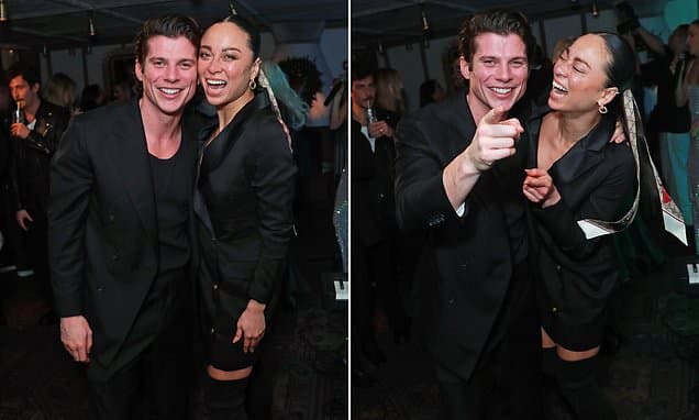 Lewis Cope and Katya Jones Reunite for Birthday Bash After Strictly Exit